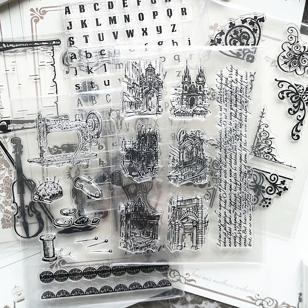 Low MOQ Transparent Silicone Stamps For Ca...