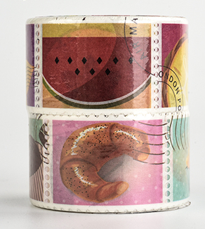 Reusable Decorative Tape Cartoon Cute Stam...