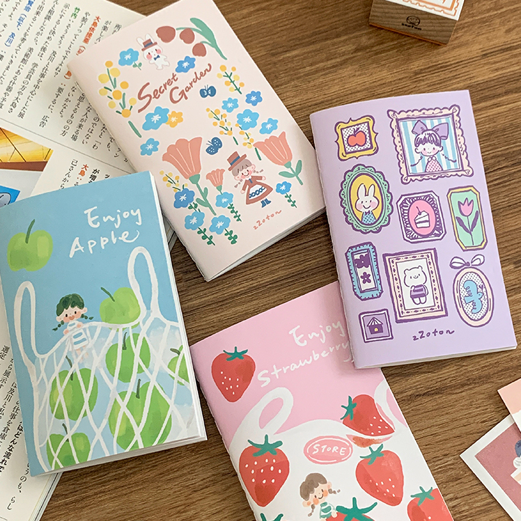 vintage sticker book