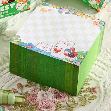 Cuburi portabile de notițe adezive pentru birou și școală, cub de note personalizat