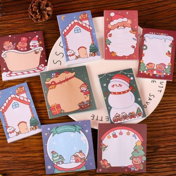 Blocnotesuri personalizate cu tematică de Crăciun, liste mici de activități, blocnotesuri de festival