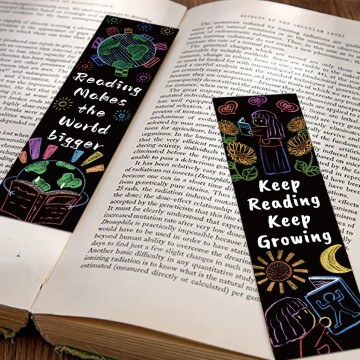 Hot Sale Custom Paper Book Marks For Reading Study Travel