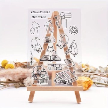 Custom Silicone Words Clear Stamps for Car...