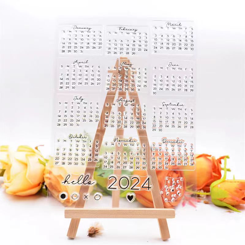 Custom Silicone Words Clear Stamps for Car...