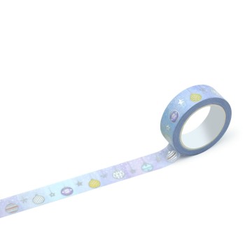 Low Moq Custom Washi Tape Bundle Gold Foil Metallic For Scrapbooking