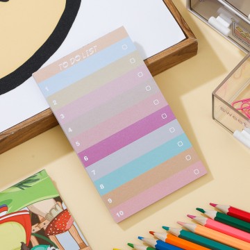 Factory Custom Colorful rectangle Notepads