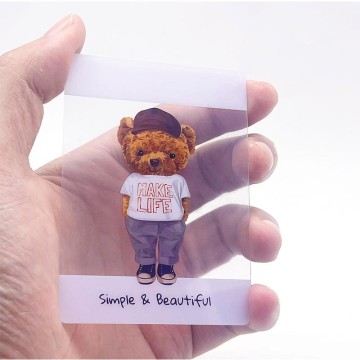 Durable Custom PVC Cards Plastic Business Cards Printing Personalized Pvc Name Tags