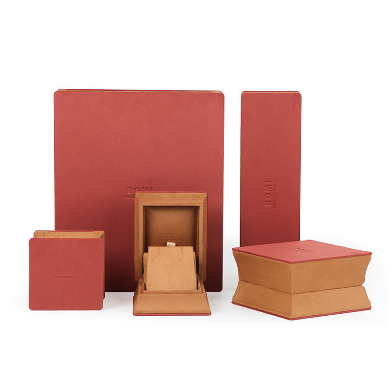 ROMI Wysokiej klasy niestandardowe pudełka do pakowania biżuterii z logo