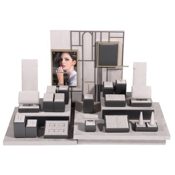 Дисплеи и упаковка для оптовых ювелирных изделий класса люкс ROMI, витрины с ожерельями