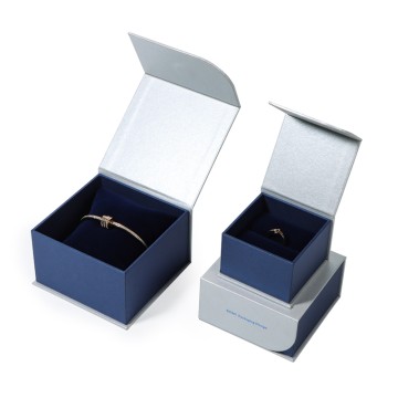 ROMI Ring Storage Box Green Jewelry Box with logo