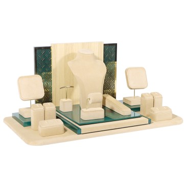 Conjuntos de exibição de joias ROMI Colar Di...