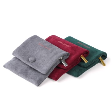 Woreczek na biżuterię ROMI mały aksamitny z...