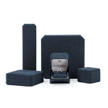 ROMI Navy luxury custom wedding ring ...