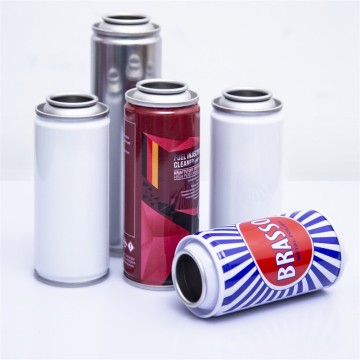 Customized LOGO Printing 52mm Diameter Empty Spray Aerosol Tin Can