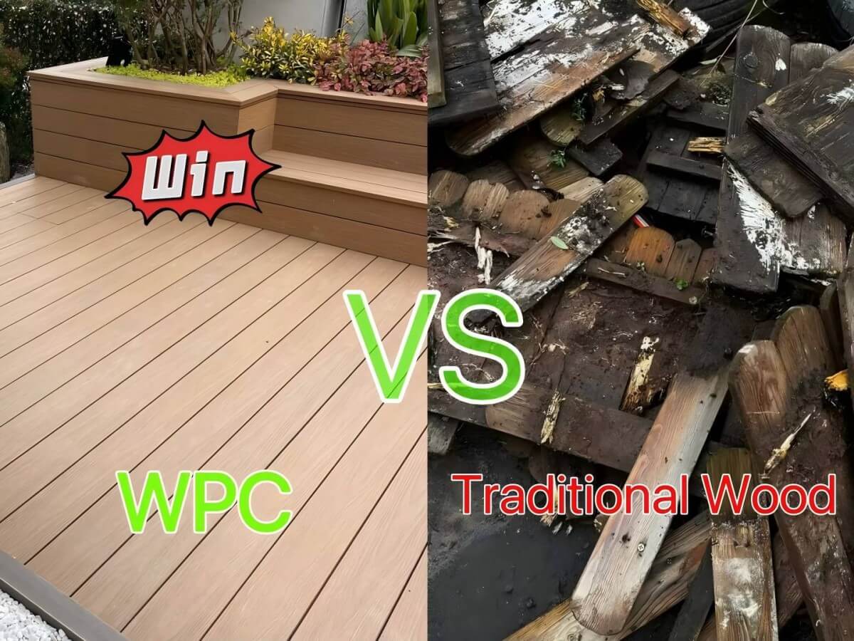 Compared to Traditional Wood
