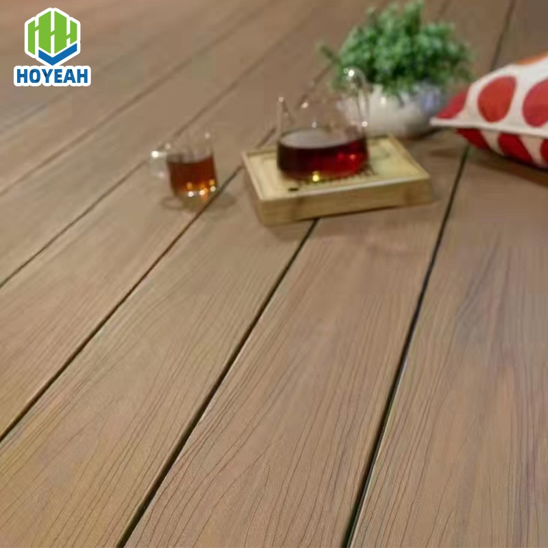 Sàn WPC vân gỗ ép đùn đồng thời 138*23mm