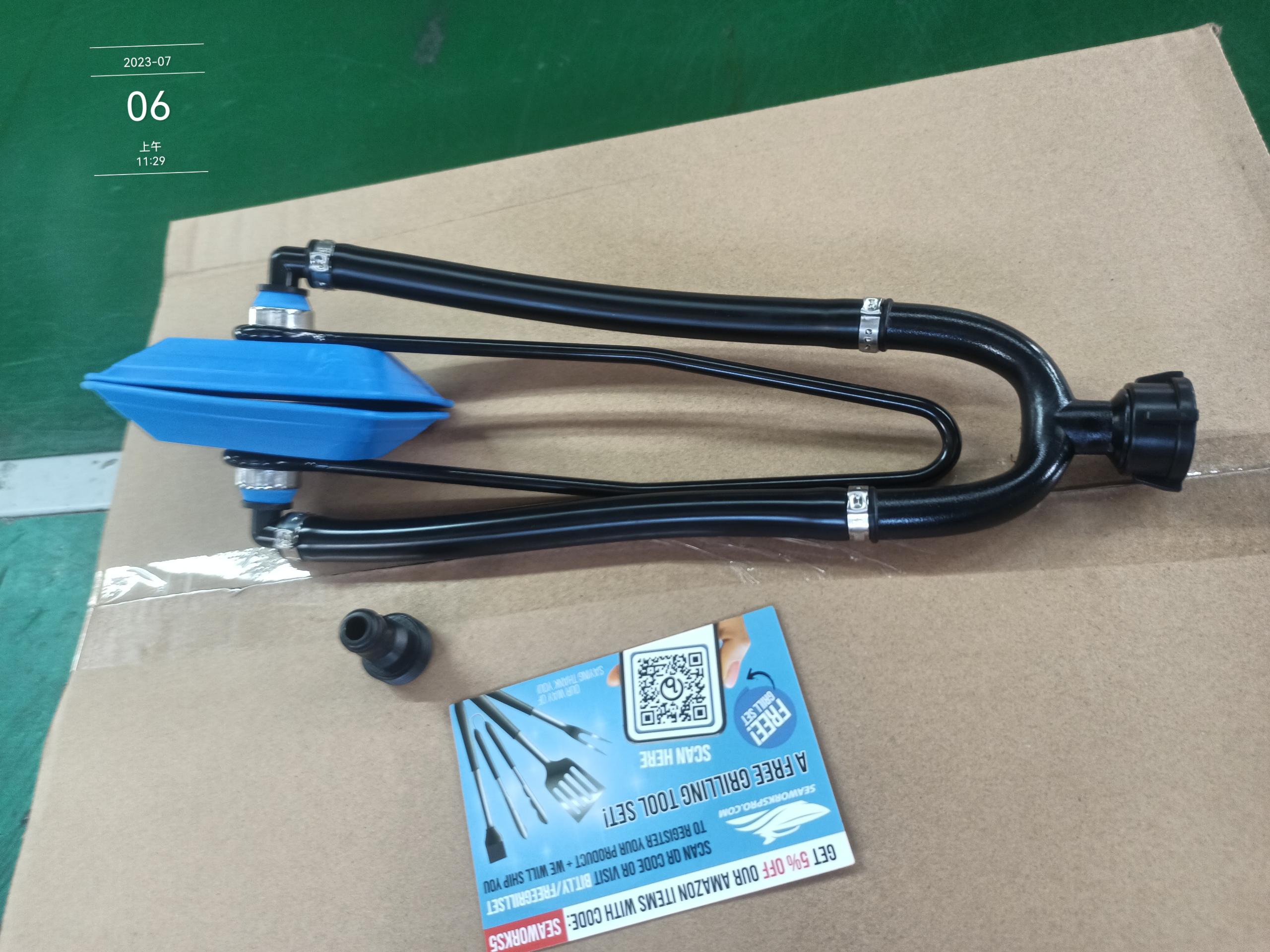 Blue outboard motor flusherjbj