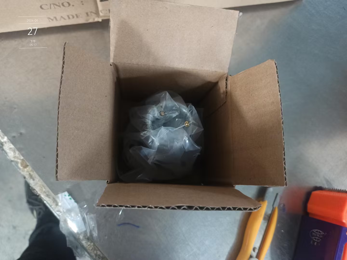 Stainless steel marine gas filler for ship
