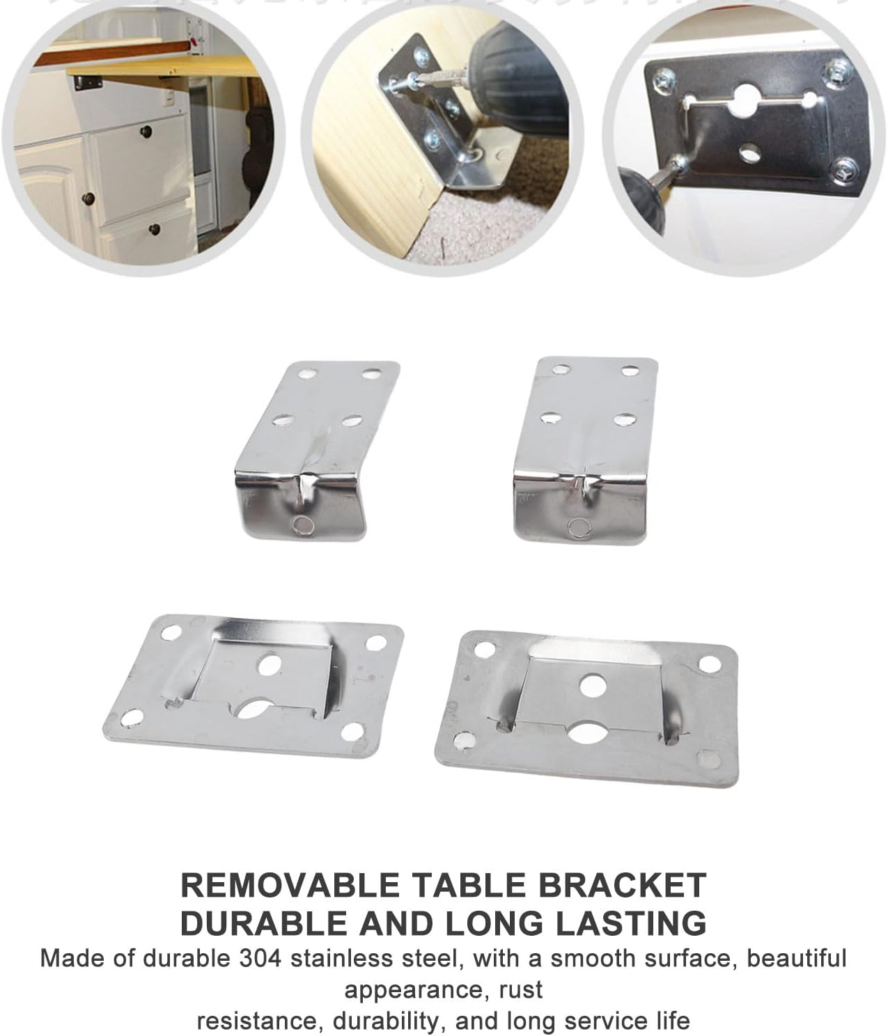 SS304 TABLE BRACKET USE