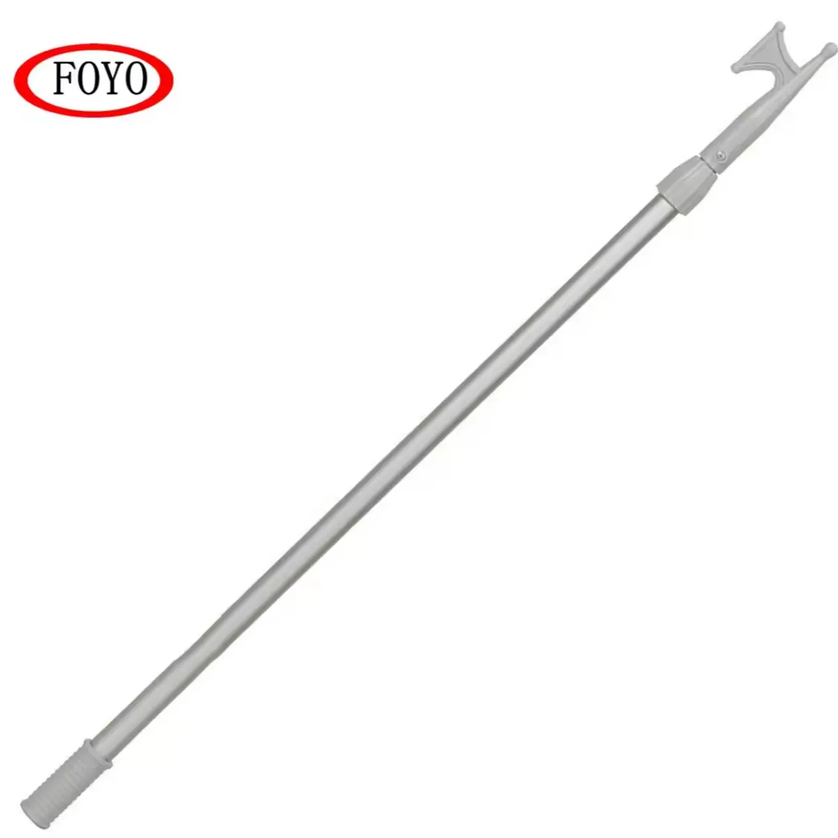 Aluminum Telescoping Boat Hook, Nylon Head, Customized Length