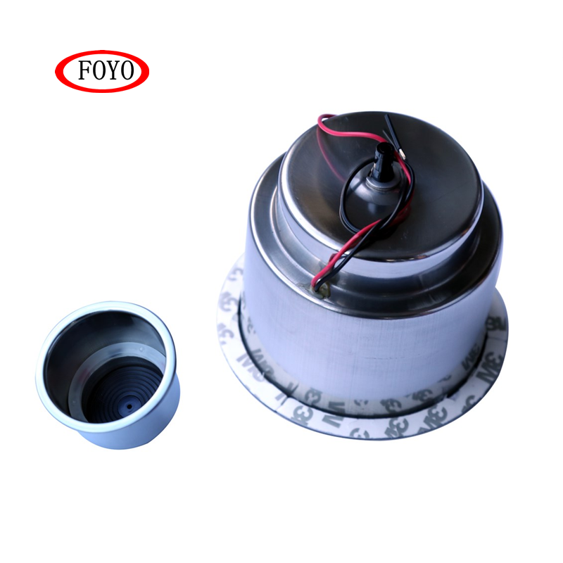 FOYO Stainless Steel LED Cup Drink Holder For Boat