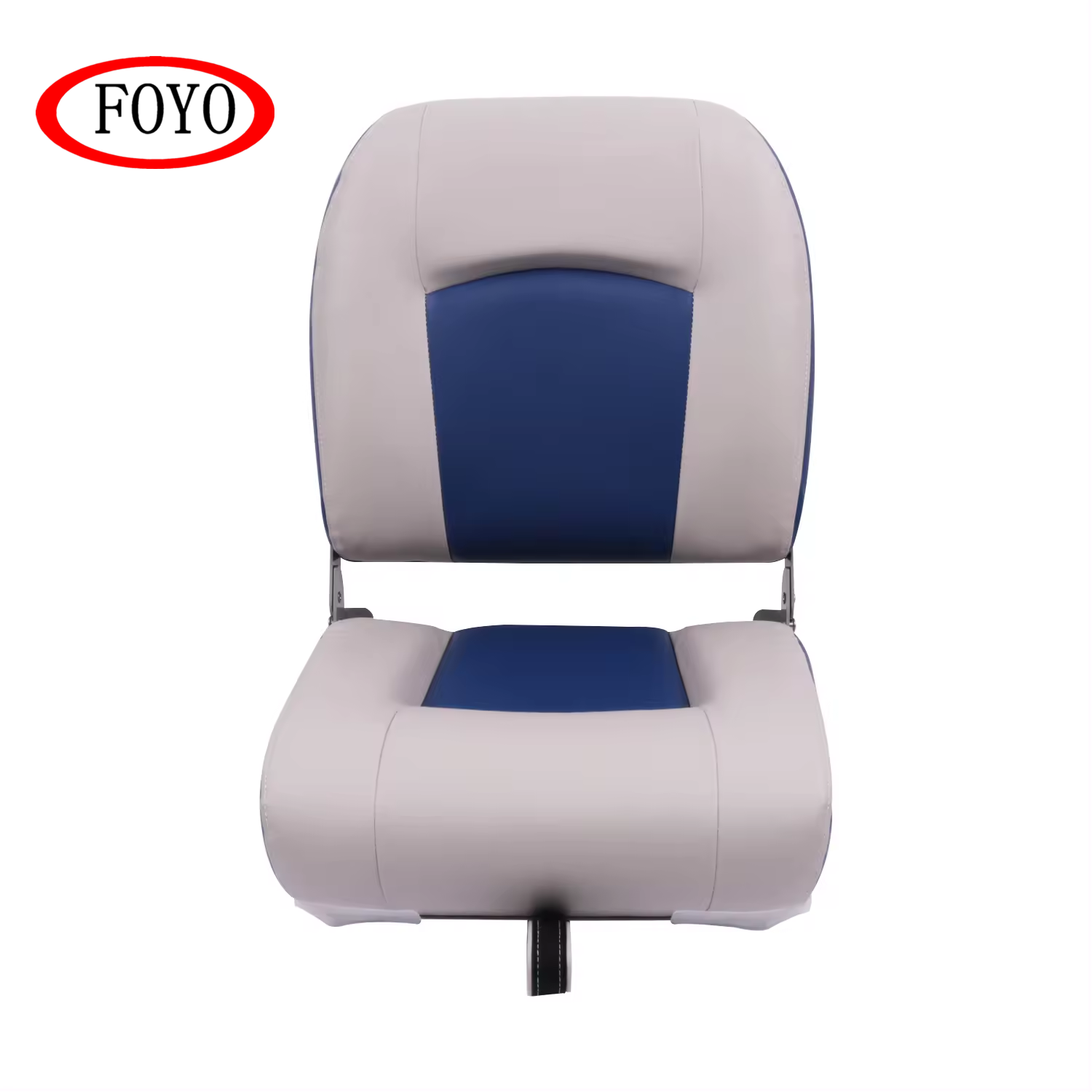 Foyo Deluxe Low Back Boat Seat Fold-Down Fishing Boat Seat