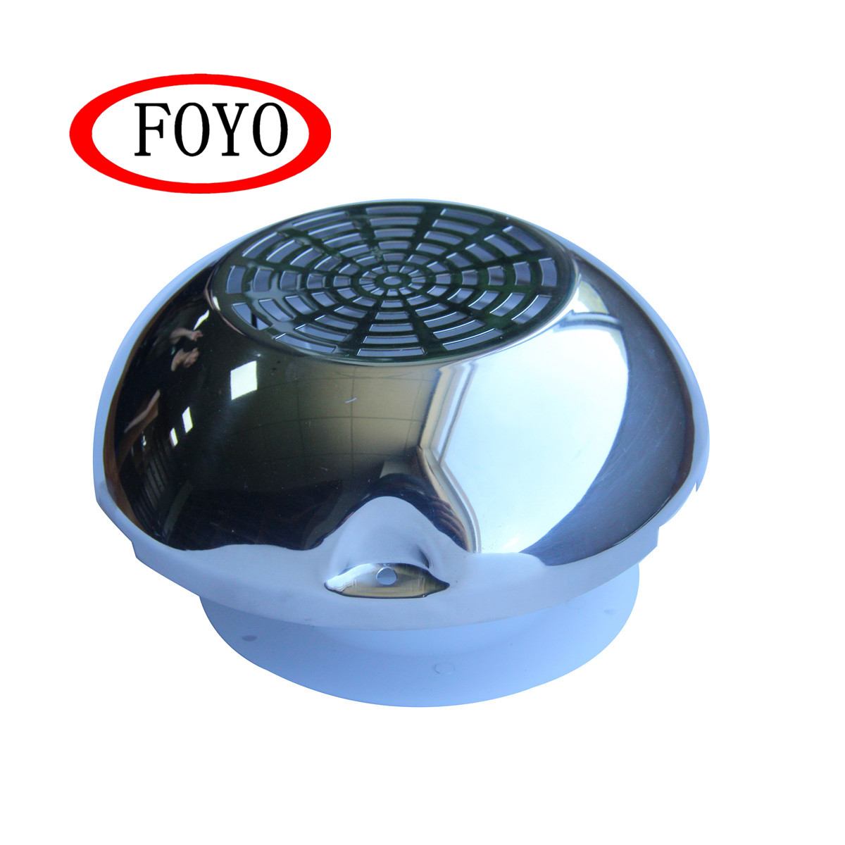 FOYO Marine Deck Ventilator with Stainless Steel Cover for Boat