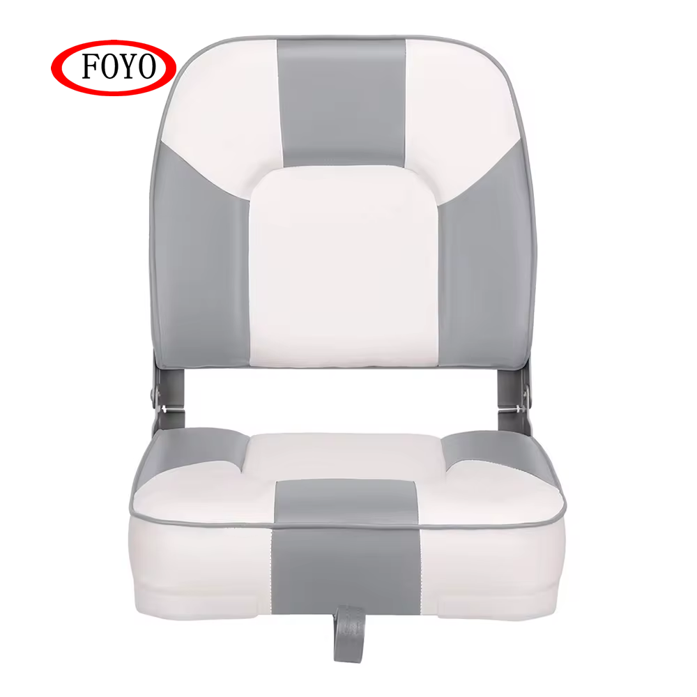 FOYO Marine Low Back Folding Fishing Boat Seat