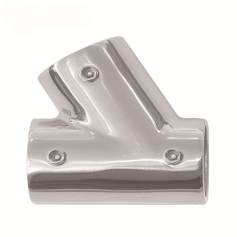 Foyo Boat 316 Stainless Steel Universal Hand Rail Tee