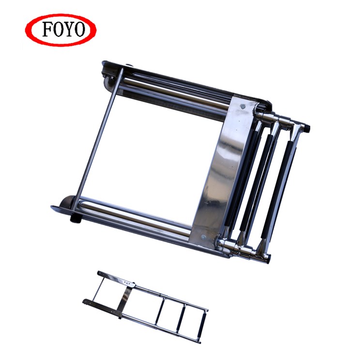 FOYO Luxury Stainless Steel Sliding Marine Ladder