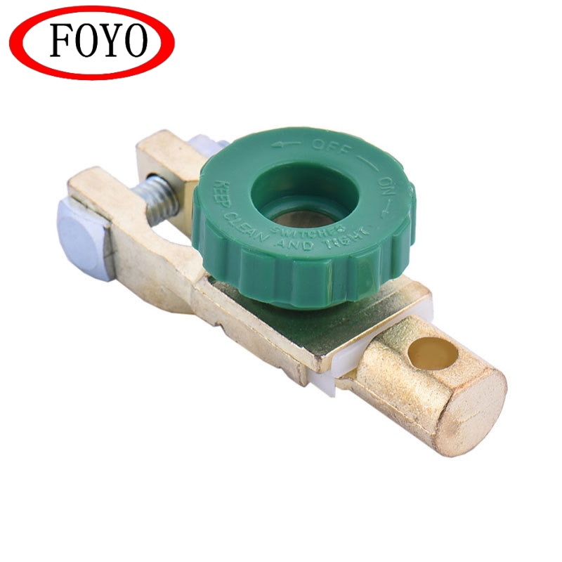 FOYO Marine Boat Zinc Alloy Brass-plated Battery Switch