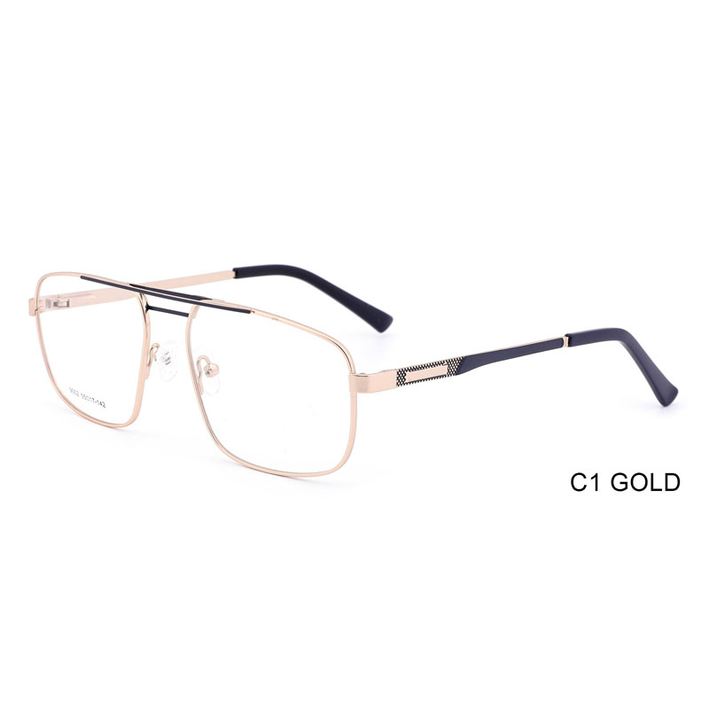 Optical glasses-metal frame