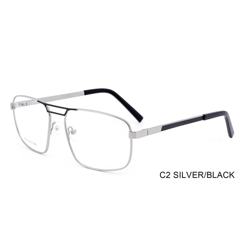 Optical glasses-metal frame