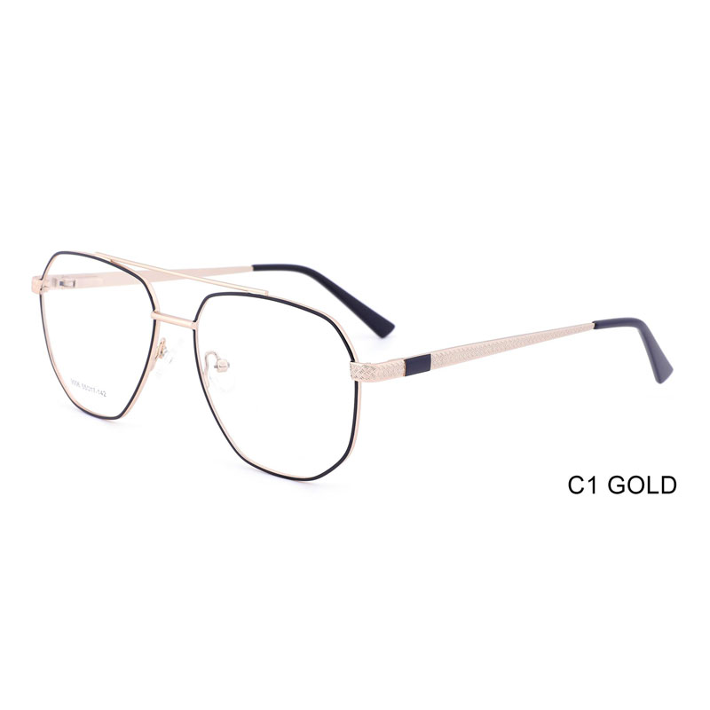 Optical glasses-metal frame