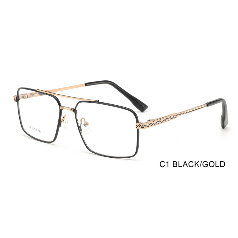 HRF Classic metal men's glasses7
