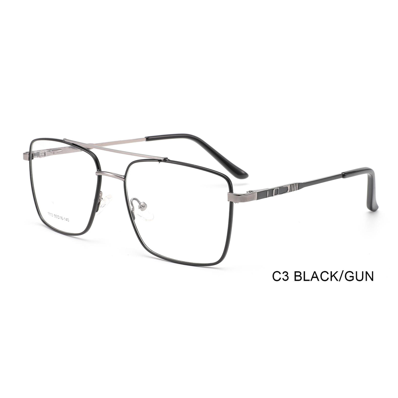 HRF Classic metal men's glasses7