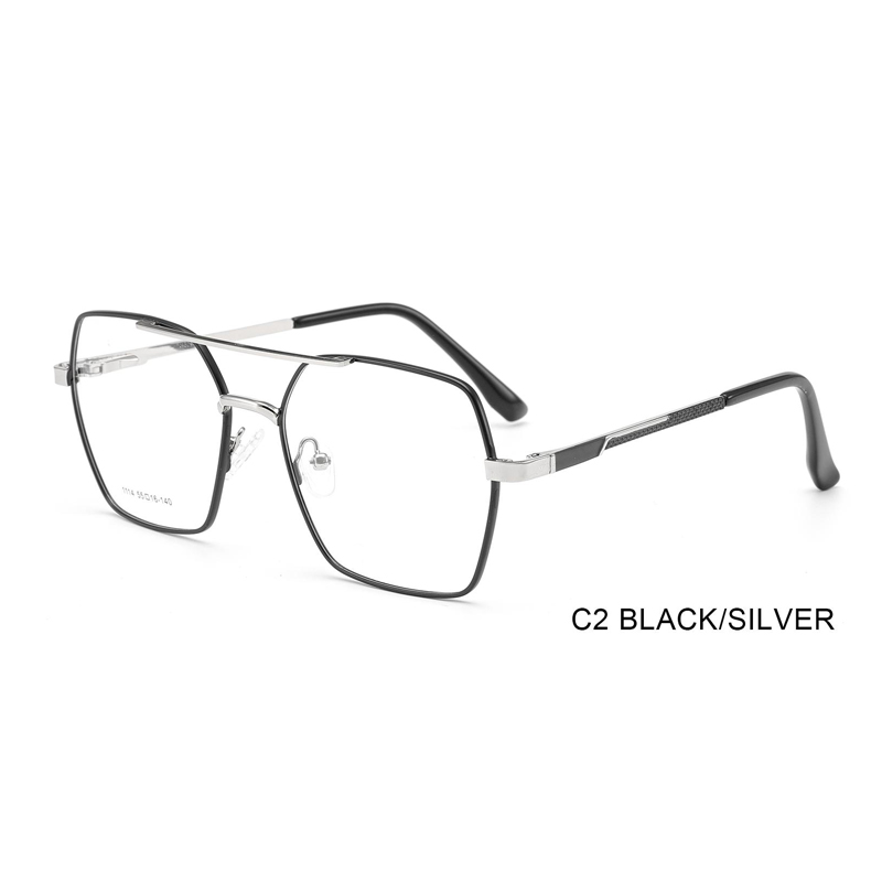 HRF Classic metal men's glasses7