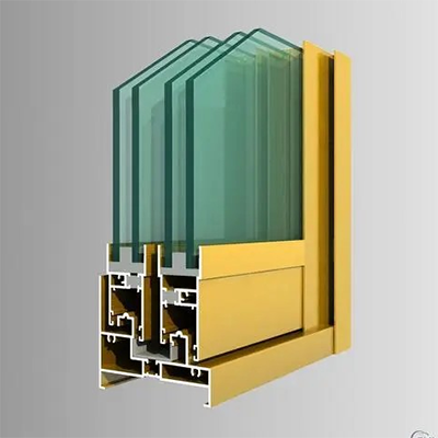 Broken bridge aluminum profile