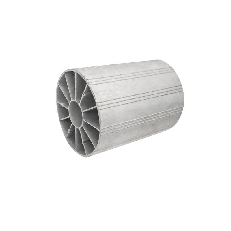 Round tube aluminum profile manufacturers extrusion processing cutting aluminum alloy round tube large diameter hollow lighting aluminum round tube customization