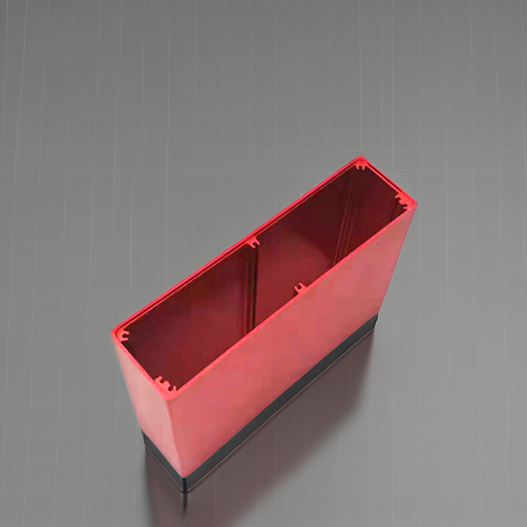 Aluminum alloy housing 84*28mm instrument power supply waterproof seal 6063 aluminum profile road Slave box