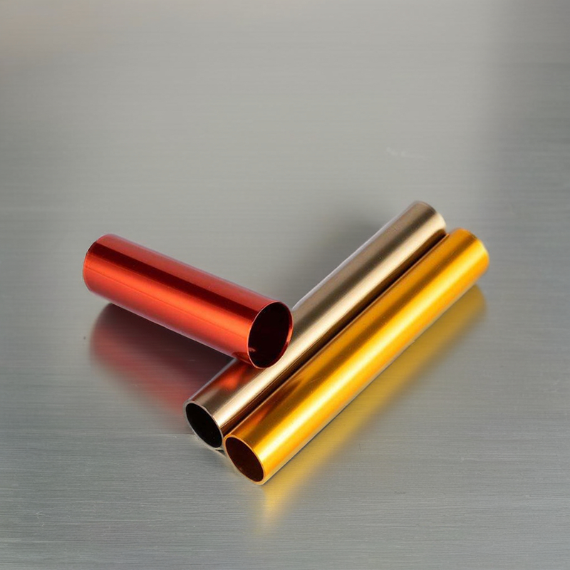 The anodic oxidation dyeing process of aluminum parts is introduced