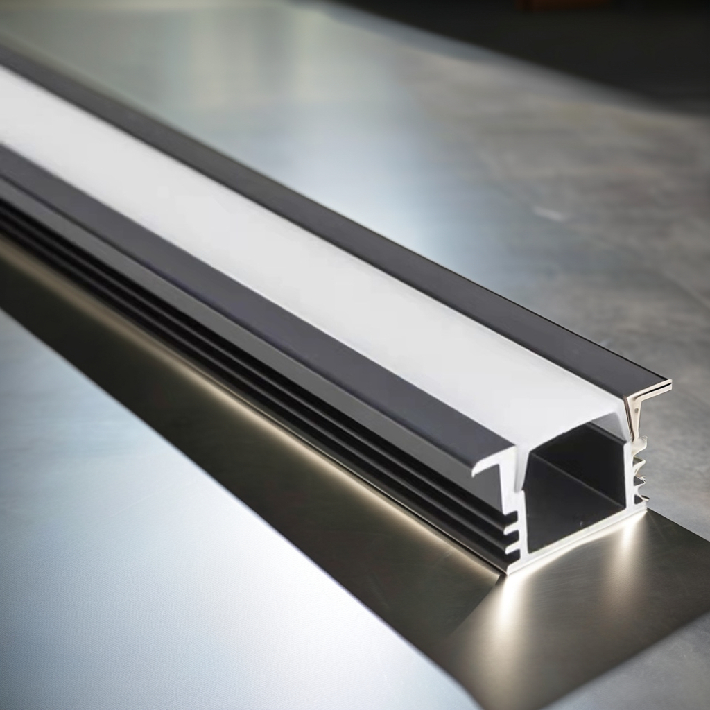 Line light Embedded linear light Embedded linear light led light slot Window cabinet concealed aluminum alloy light with aluminum slot