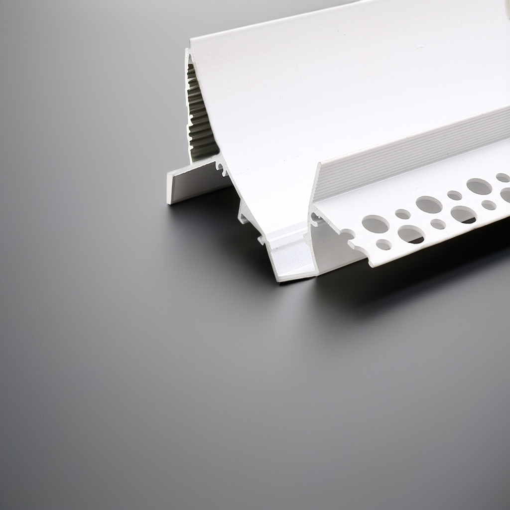 LED line light aluminum trough ceiling embedded light and shade profile embedded linear light home decoration office linear shell