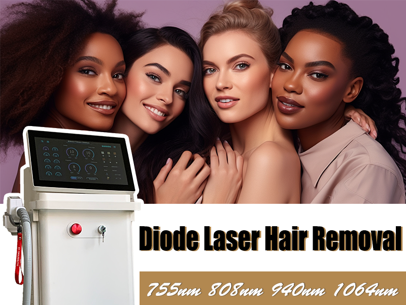 Triệt lông bằng Laser Diode 808 là gì?