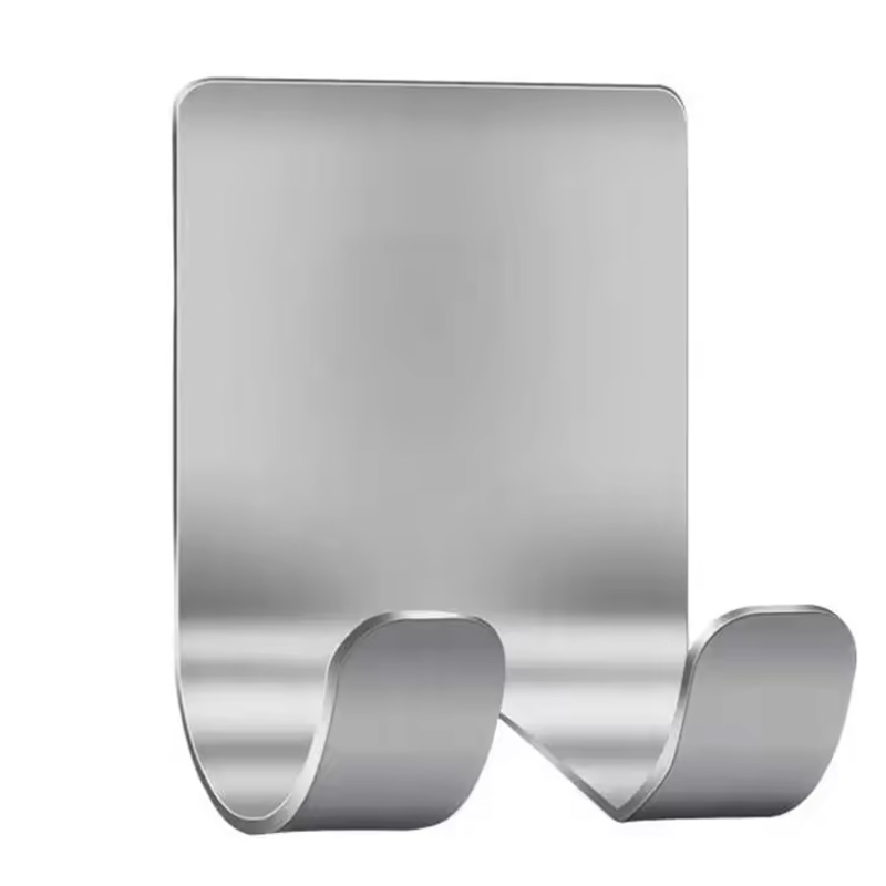 Stainless Steel Bathroom Kitchen Adhesive Wall Hook