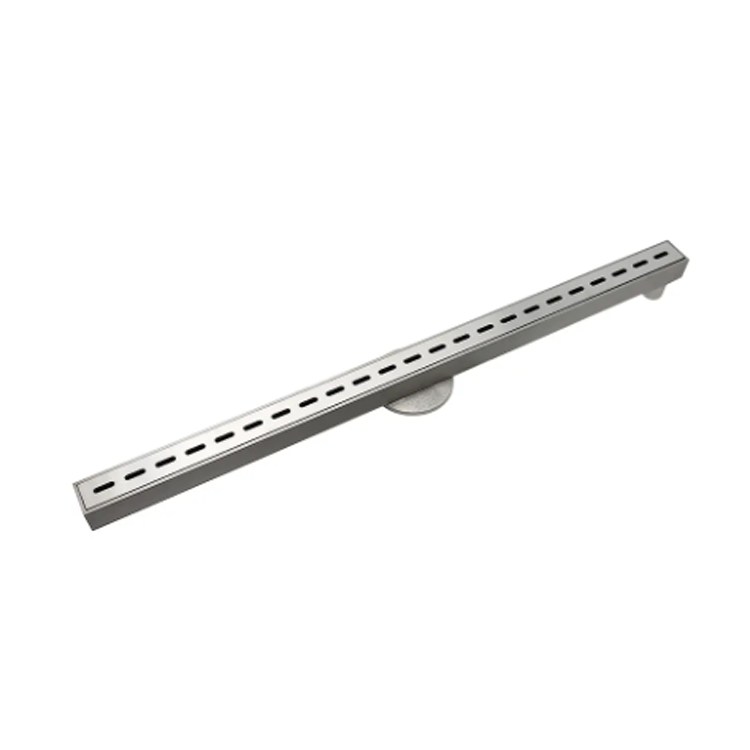 Aluminum alloy long floor drain linear floor drain for bathroom