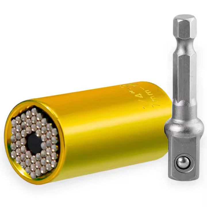 Multi-Function Power Drill & Ratchet Wrench Adapter
