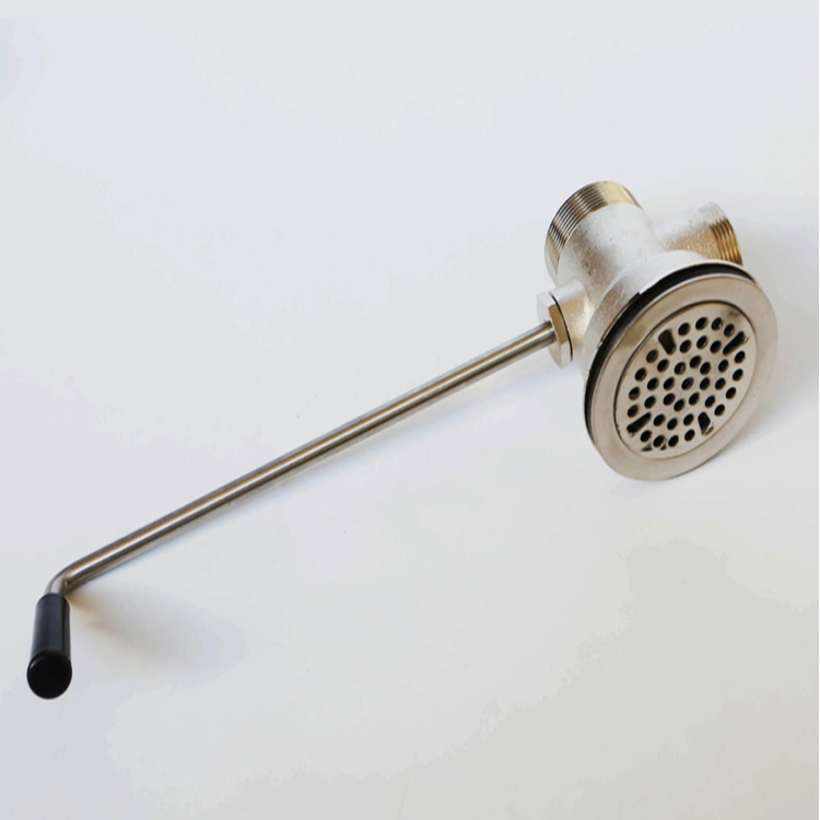 All-copper drainer Astrolabe pull-rod curving rod drainer sink
