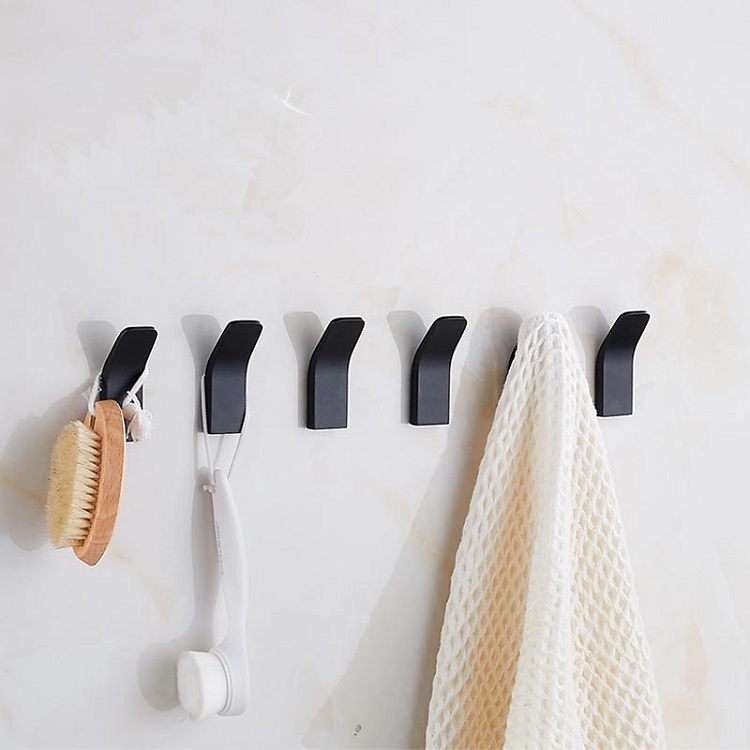 Non-perforated Wall Mounted Coat Hook Bathroom  Adhesive Hook