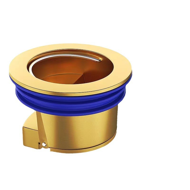 Gravity deodorizer latrine insect-proof plug water pipe universal brass floor drain